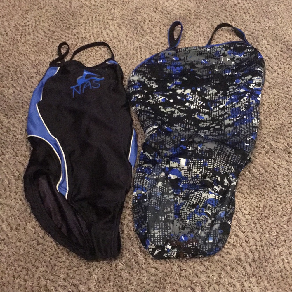 Very slightly worn swim suits